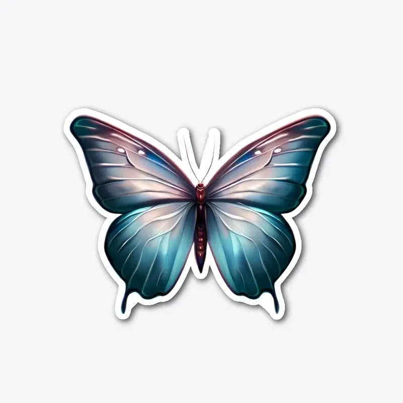 butterfly sticker